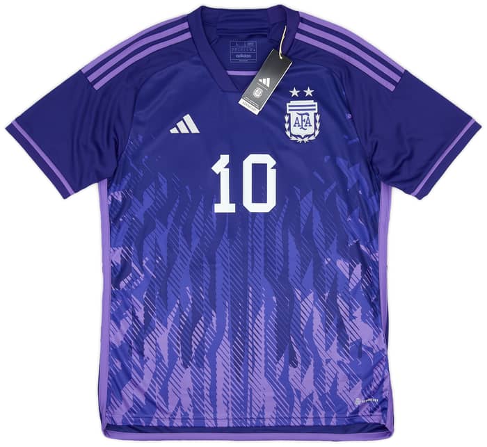 2022-23 Argentina Away Shirt Messi #10