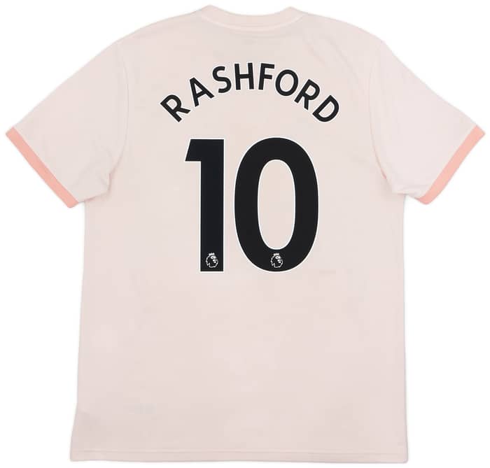 2018-19 Manchester United Away Shirt Rashford #10 - 6/10 - (L)