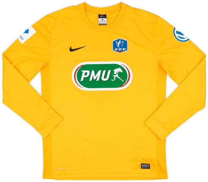 2014-15 Coupe de France L/S Shirt #4 - 9/10 - (L)