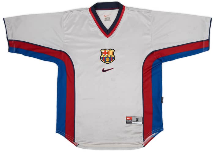 1998-01 Barcelona Away Shirt Rivaldo #11 - 7/10 - (S)