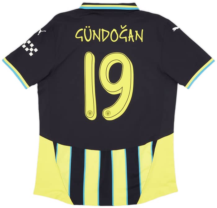 2024-25 Manchester City Authentic Away Shirt Gundogan #19