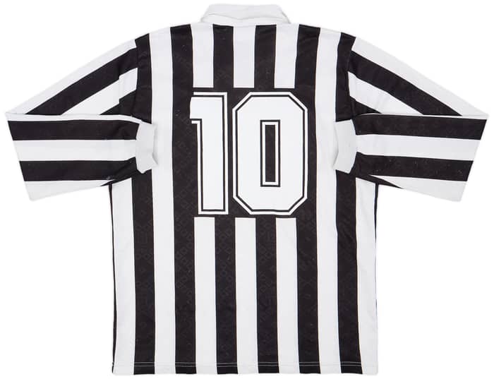 1992-94 Juventus Home L/S Shirt #10 - 6/10 - (L)