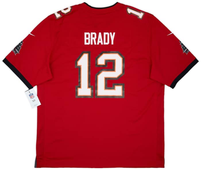 2020-22 Tampa Bay Buccaneers Brady #12 Nike Game Home Jersey (XL)