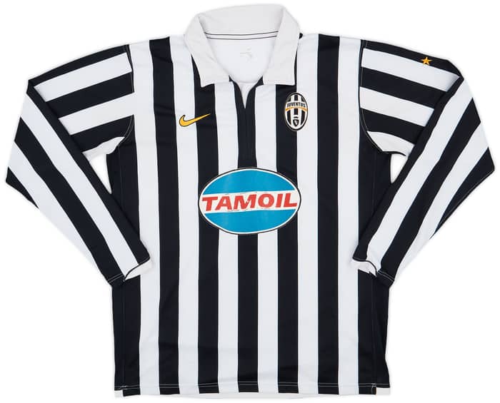 2006-07 Juventus Home L/S Shirt - 5/10 - (L)