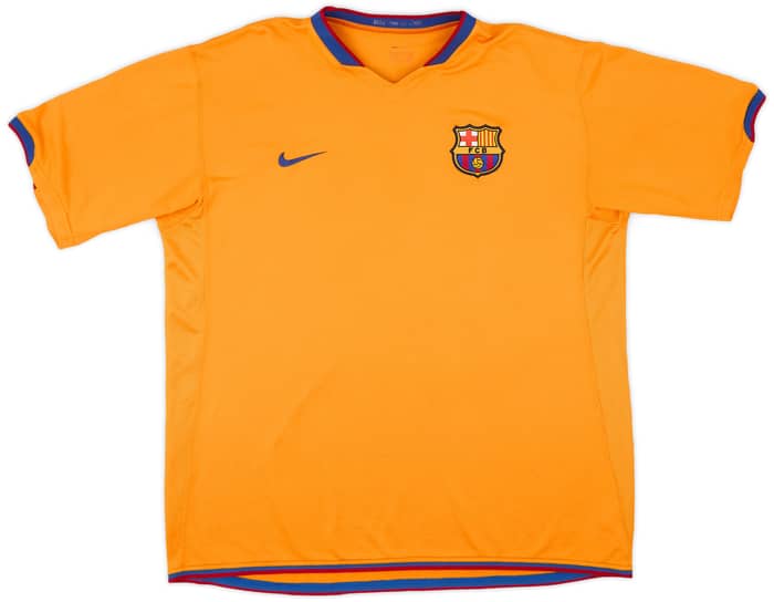 2006-08 Barcelona Away Shirt Messi #19 - 8/10 - (XL)