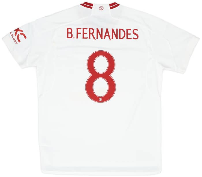 2023-24 Manchester United Third Shirt B. Fernandes #8 - 6/10 - (XL)