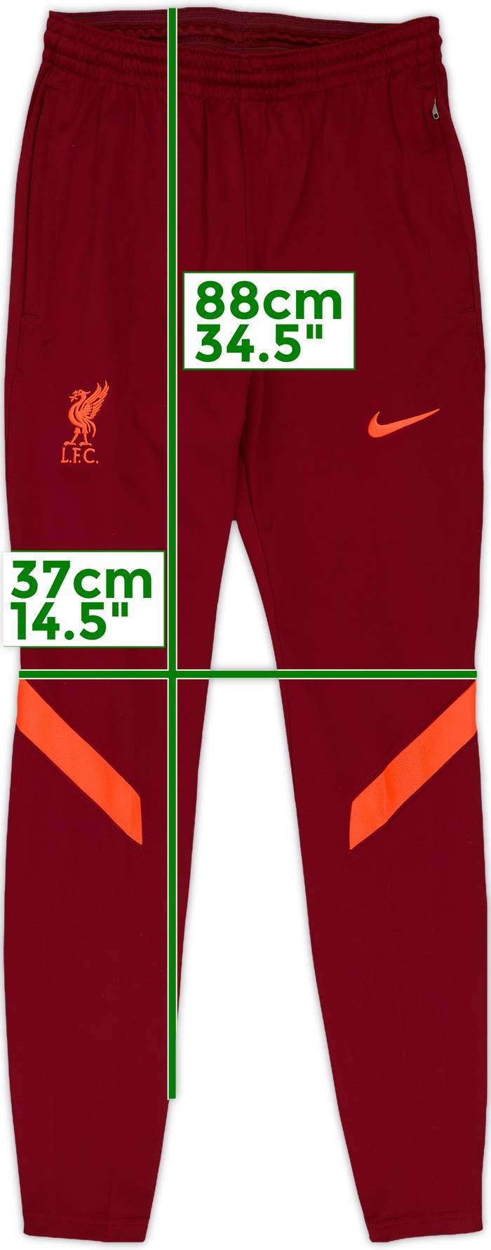 2021-22 Liverpool Nike Track Pants/Bottoms - 10/10 - (XS)