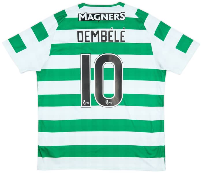 2018-19 Celtic Home Shirt Dembele #10 - 5/10 - (XL)
