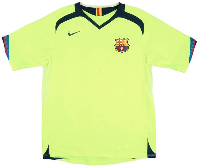 2005-06 Barcelona Away Shirt Messi #30 - 8/10 - (L)