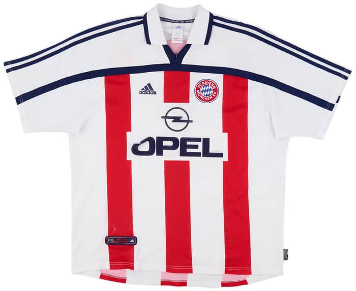 2000-01 Bayern Munich Away Shirt Elber #9 - 8/10 - (XXL)