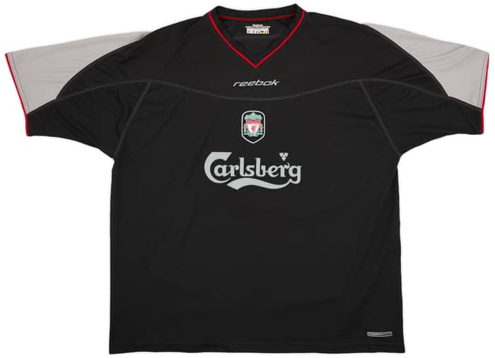 2002-04 Liverpool Away Shirt Gerrard #17 - 7/10 - (XXL)