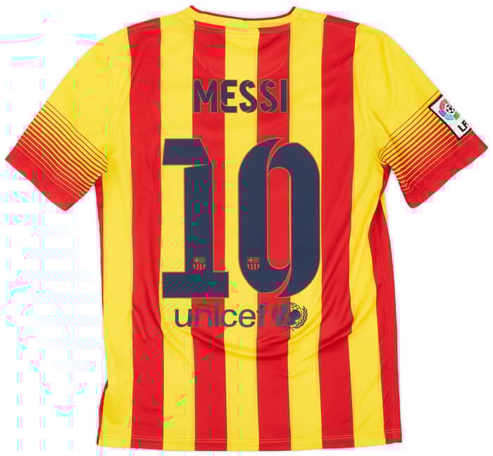 2013-15 Barcelona Away Shirt Messi #10 - 8/10 - (S)