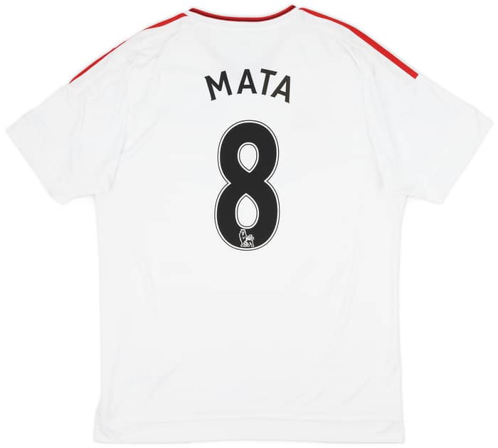 2015-16 Manchester United Away Shirt Mata #8 - 9/10 - (L)