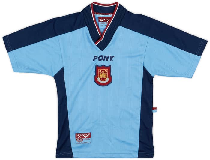 1997-98 West Ham Away Shirt Berkovic #29 - 8/10 - (S.Boys)