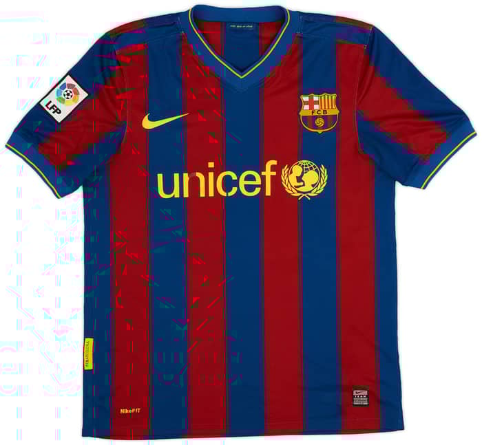 2009-10 Barcelona Home Shirt Messi #10 - 6/10 - (S)