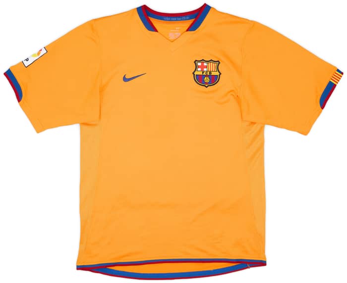 2006-08 Barcelona Away Shirt Messi #19 - 8/10 - (S)