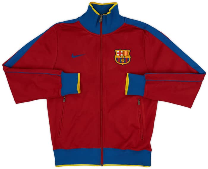 2010-11 Barcelona Nike N98 Track Jacket - 7/10 - (S)