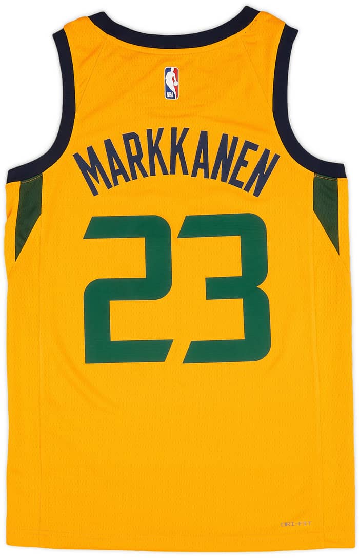 2022 Utah Jazz Markkanen #23 Nike Swingman Jersey (Alternate) S - W/Tags
