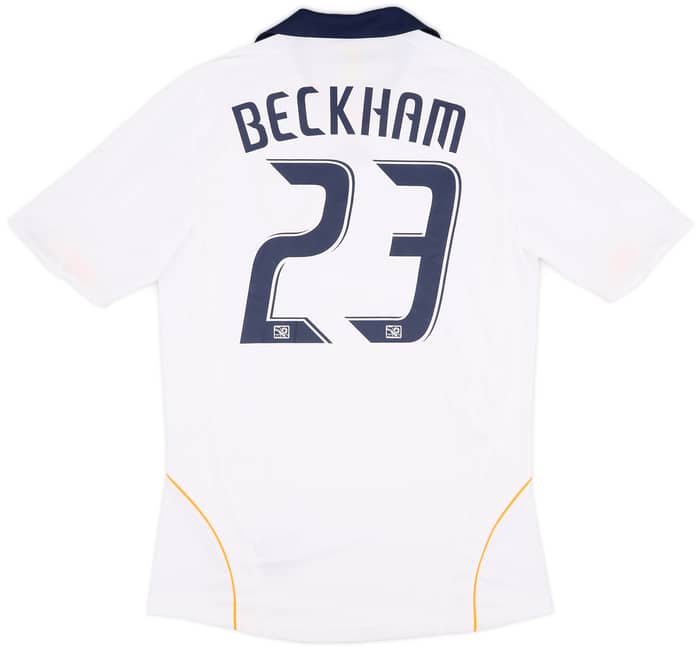 2008-09 LA Galaxy Home Shirt Beckham #23 - 5/10 - (S)