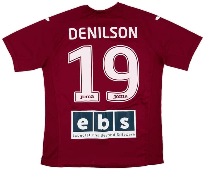 2013-14 Cluj Home Shirt Denilson #19 - 8/10 - (M)