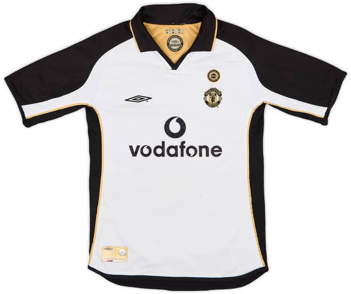 2001-02 Manchester United Centenary Away/Third Shirt - 4/10 - (S.Boys)