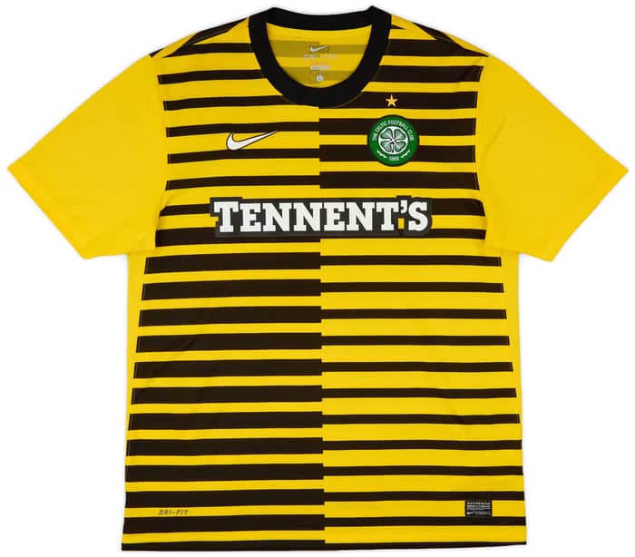 2011-12 Celtic Third Shirt Brown #8 - 9/10 - (L)
