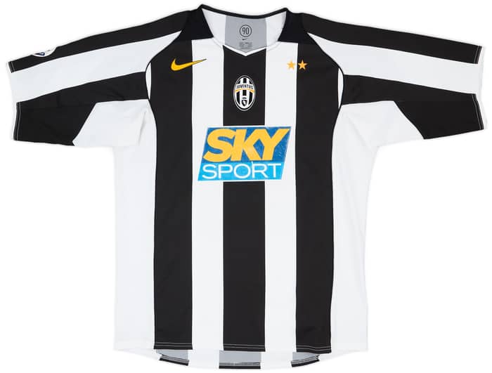 2004-05 Juventus Match Issue Home Shirt Blasi #20