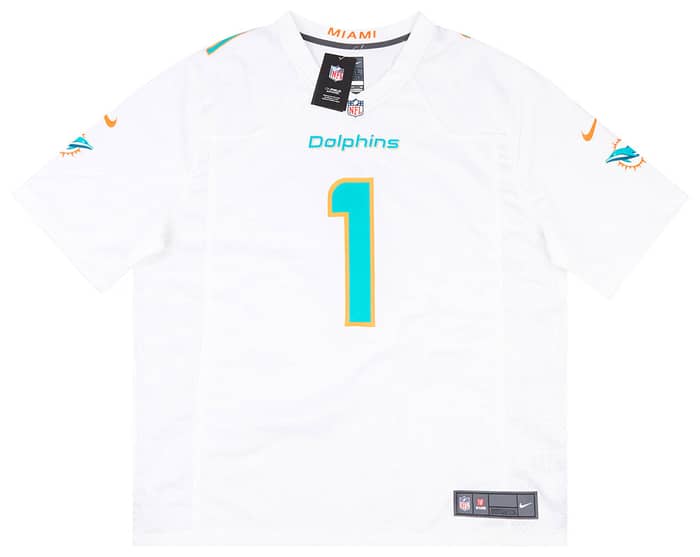 2020-23 Miami Dolphins Tagovailoa #1 Nike Game Jersey (Away) XL - W/Tags