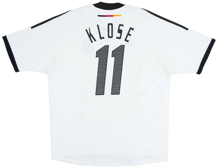 2002-04 Germany Home Shirt Klose #11 - 7/10 - (XL)