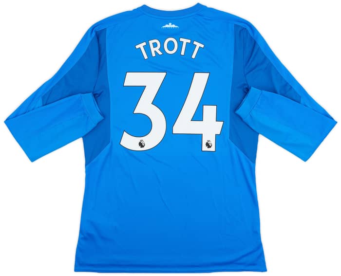 2017-18 West Ham Player Issue GK Shirt Trott #34 - 9/10 - (L)