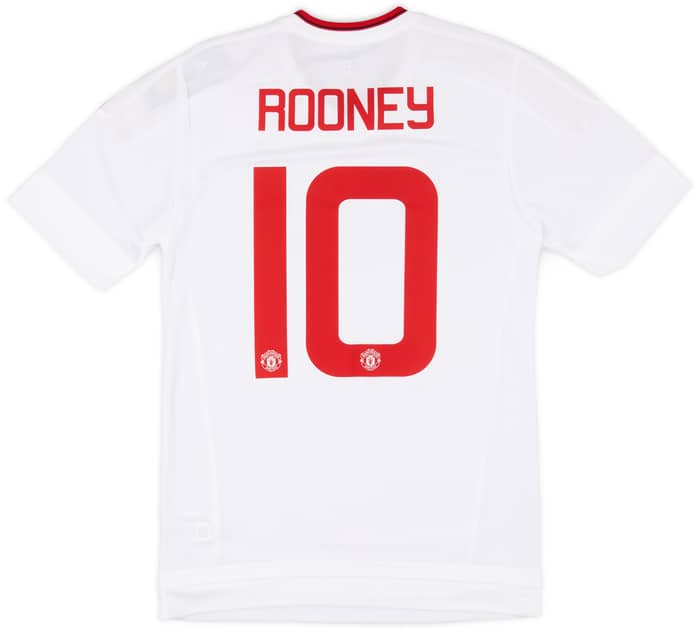 2015-16 Manchester United Player Issue Away Shirt Rooney #10 (S/M)