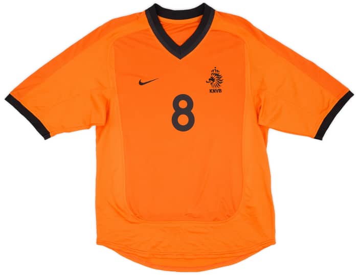2000-02 Netherlands Home Shirt Davids #8 - 8/10 - (S)