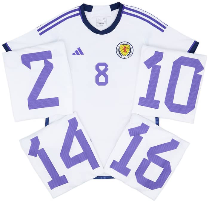 2022-23 Scotland Away Shirt # - 7/10