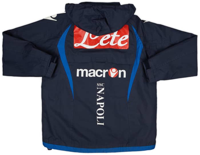 2010-11 Napoli Macron Track Jacket - 8/10 - (XS)