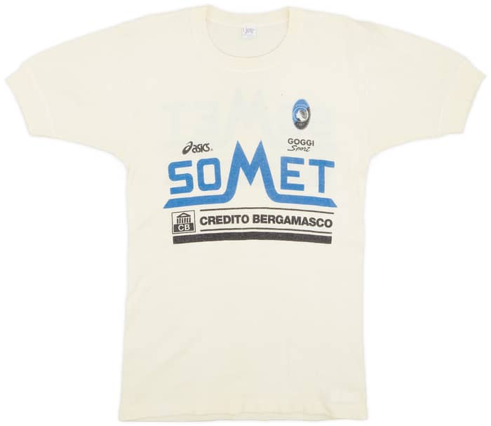 1995-96 Atalanta Asics Cotton Tee - 8/10 - (L)