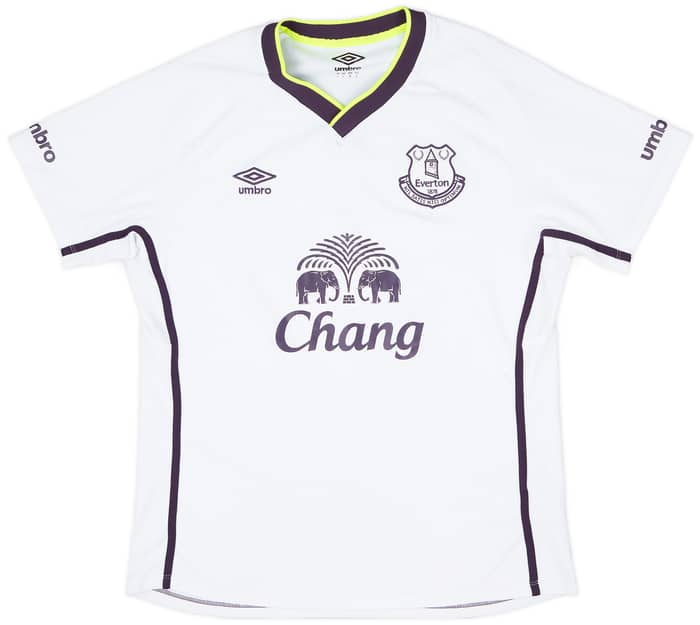 2014-15 Everton Third Shirt Baines #3 - 7/10 - (L)