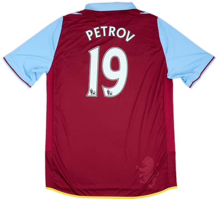 2012-13 Aston Villa Home Shirt Petrov #19 - 7/10 - (3XL)