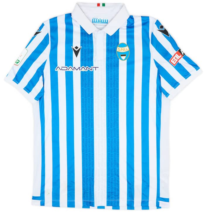 2022-23 SPAL Match Worn Home Shirt Dalle Mura #4