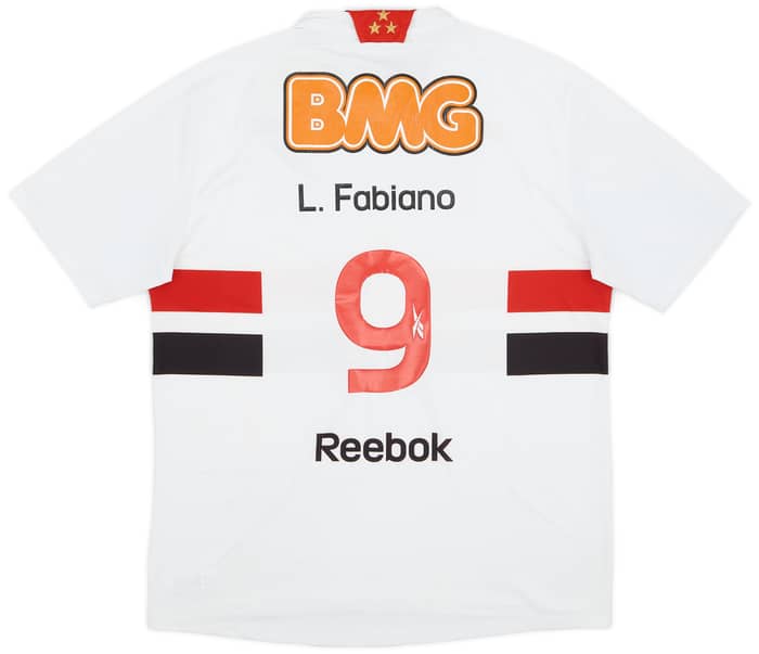 2005 Sao Paulo Home L/S Shirt - 7/10 - (S)