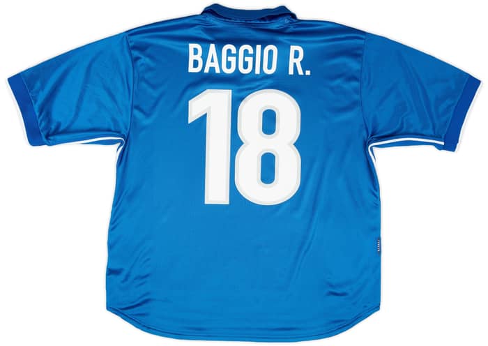 1997-98 Italy Home Shirt Baggio R. #18
