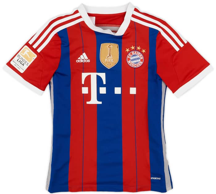 2014-15 Bayern Munich Home Shirt Lahm #21 - 6/10 - (M.Boys)