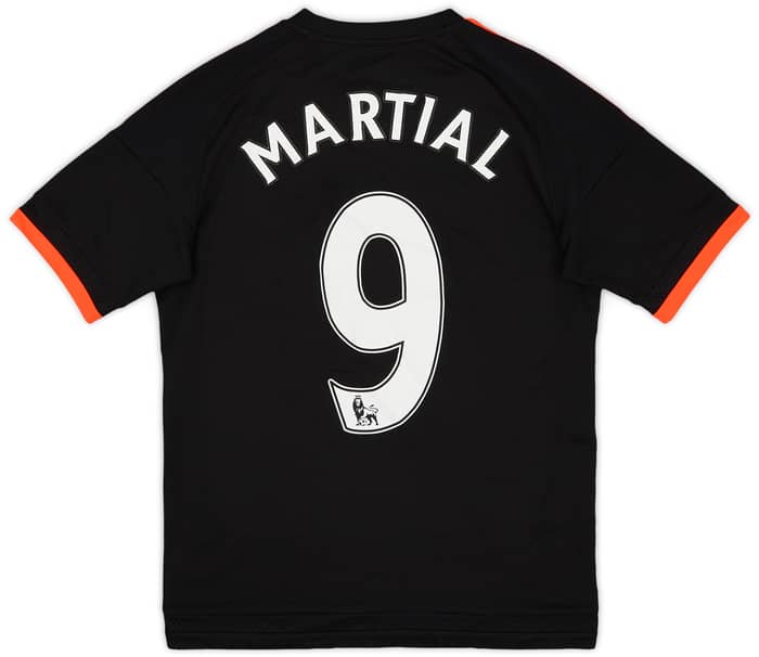 2015-16 Manchester United Third Shirt Martial #9 - 8/10 - (XL.Boys)