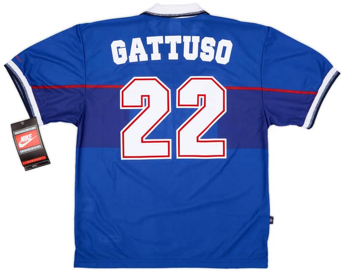 1997-99 Rangers Home Shirt Gattuso #22 (L)