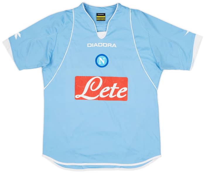 2007-08 Napoli Home Shirt - 6/10 - (M)