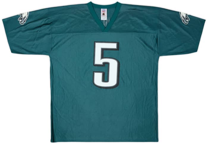 2005-06 Philadelphia Eagles McNabb #5 NFL Replica Home Jersey - 6/10 - (XL)