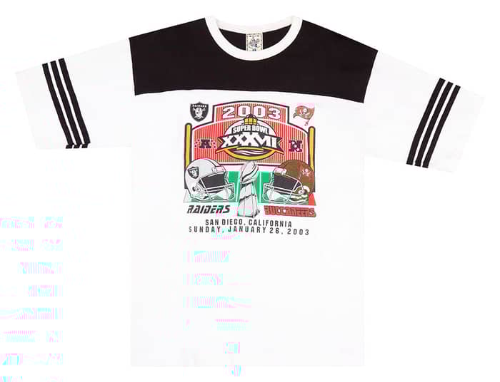 2003 Super Bowl XXXVII Graphic Tee XL