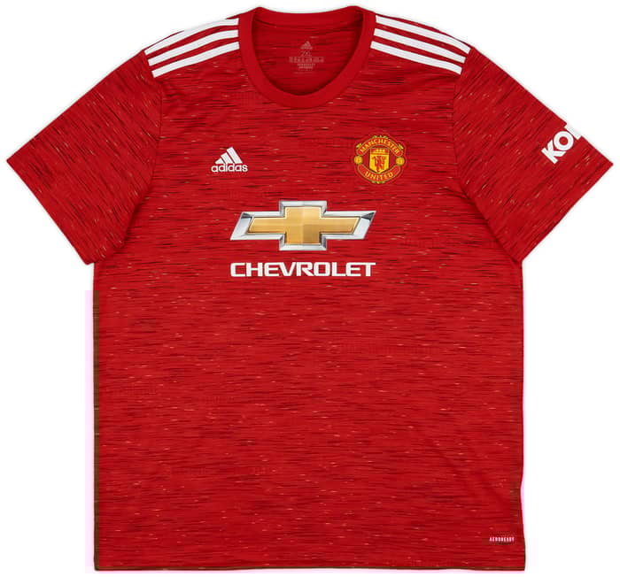 2020-21 Manchester United Home Shirt Cavani #7 - 10/10 - (XXL)