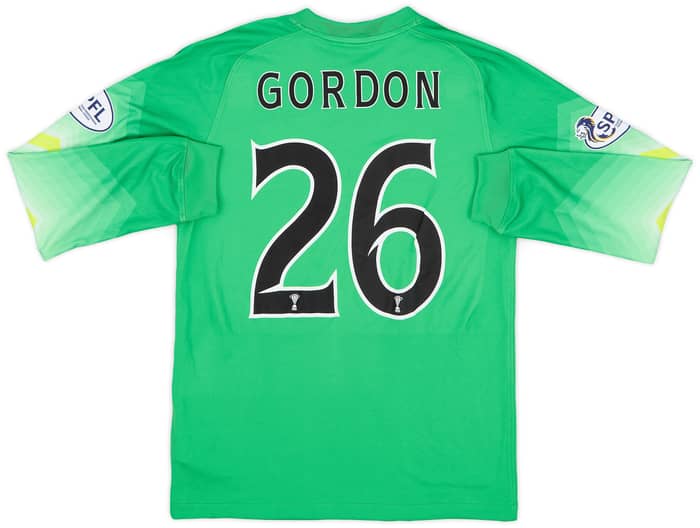2014-15 Celtic GK Shirt Gordon #26 - 9/10 - (L.Boys)