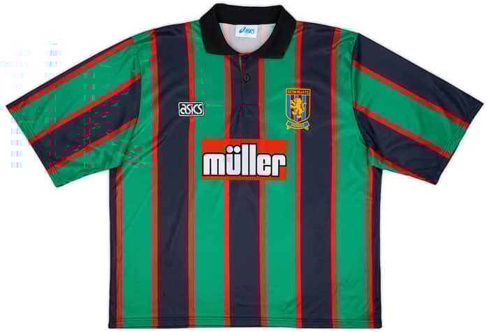 1993-95 Aston Villa Away Shirt McGrath #5 - 9/10 - (XXL)