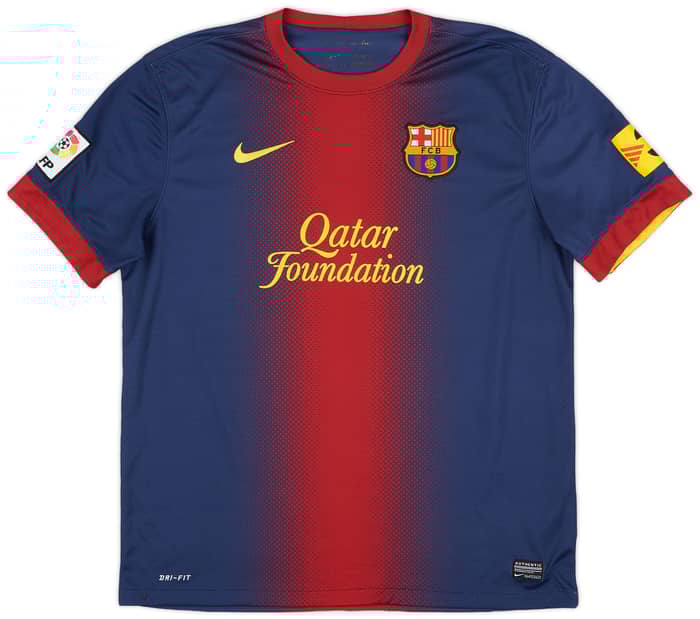 2012-13 Barcelona Home Shirt Messi #10 - 8/10 - (L)
